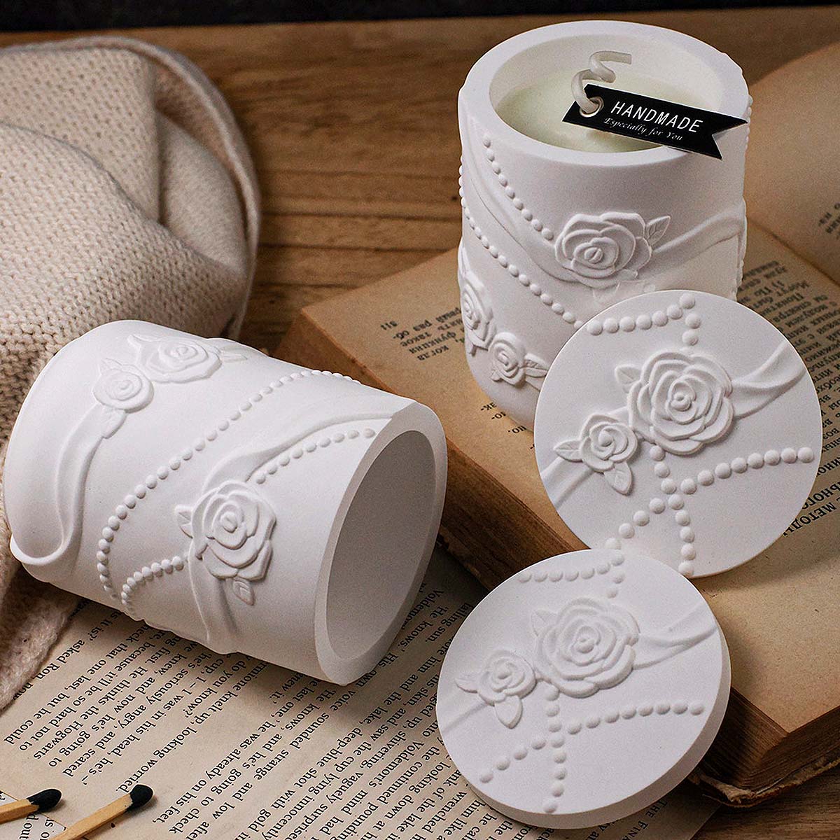 Candle Making Supplies Jars - Pot de bougie en forme de