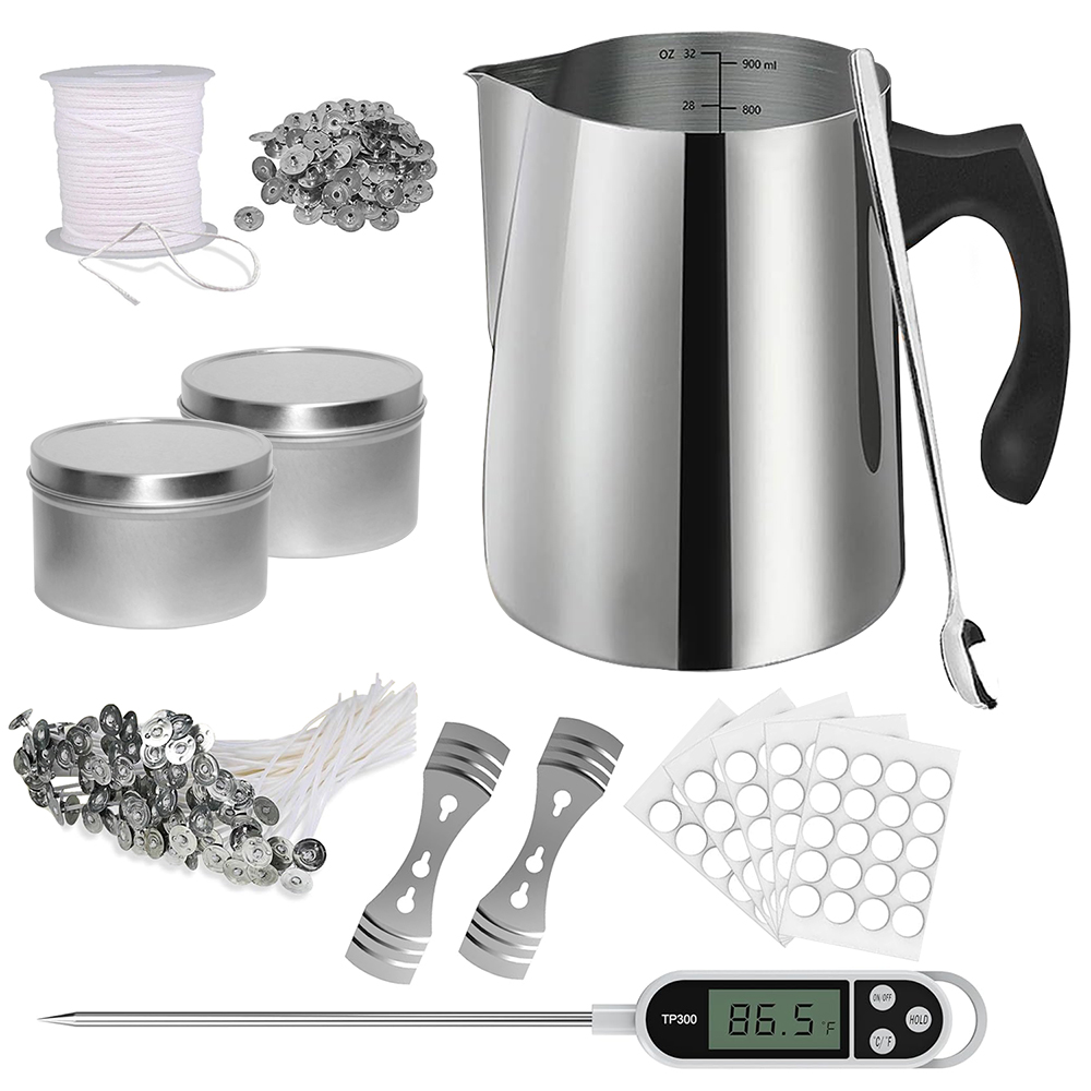 Candle Making Supplies Jars - Kit de démarrage pour fabrication de