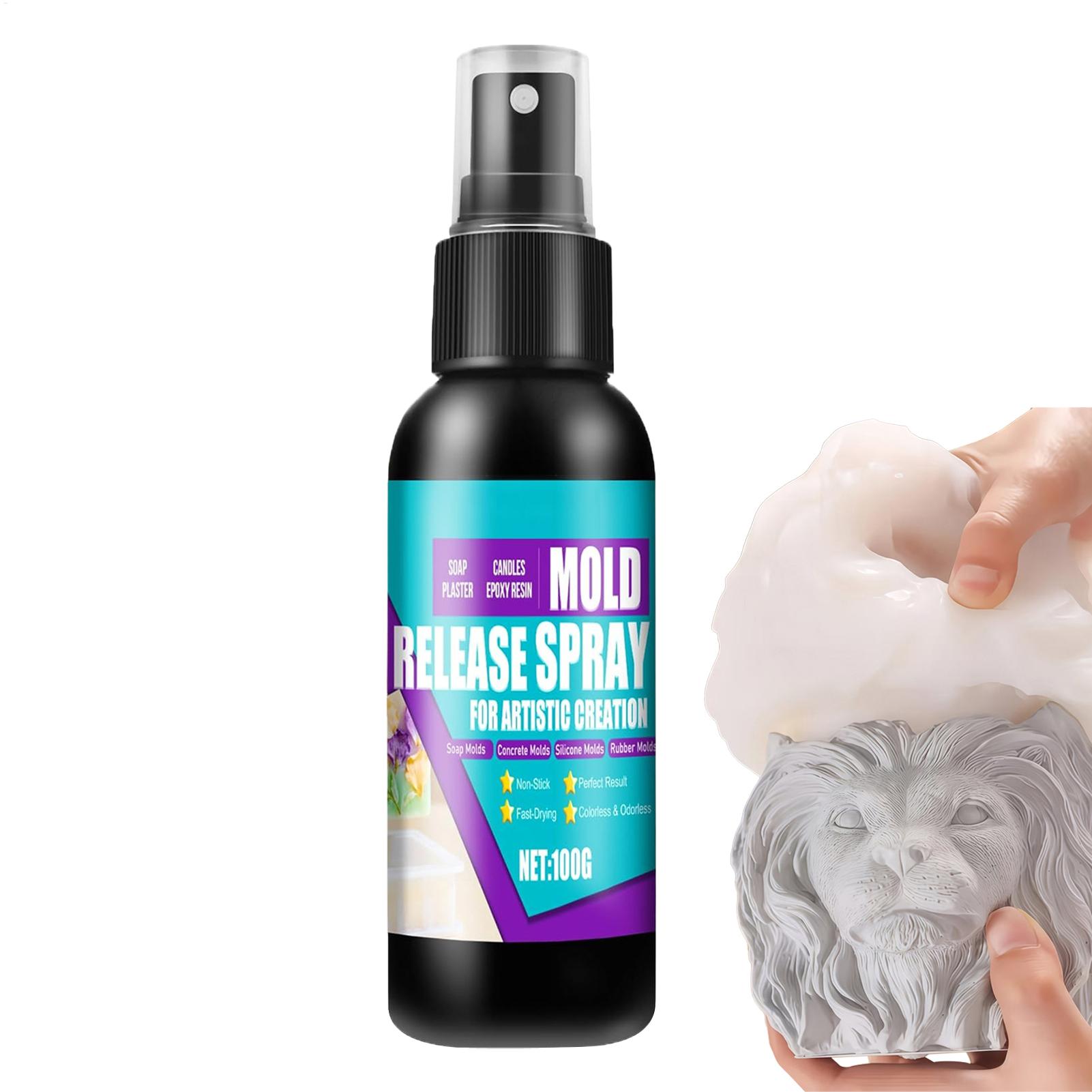 Candle Supplies Free Shipping - Spray de démoulage 100g, agent antiadhésif