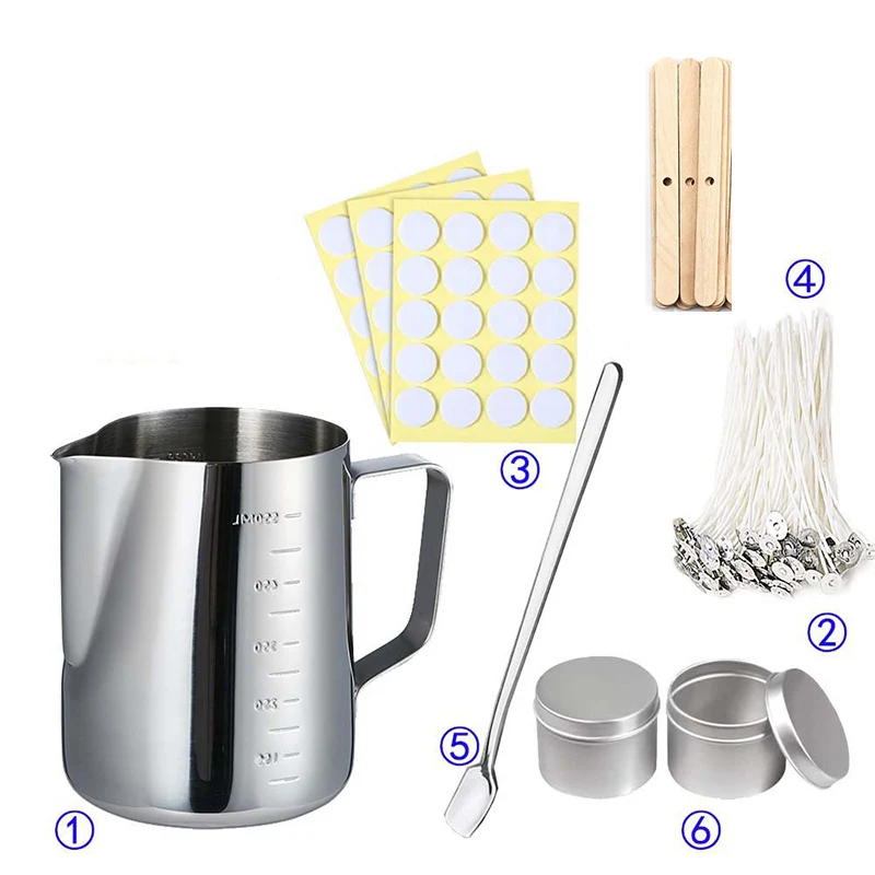 Candle Making Supplies Jars - Kit de fournitures de fabrication de