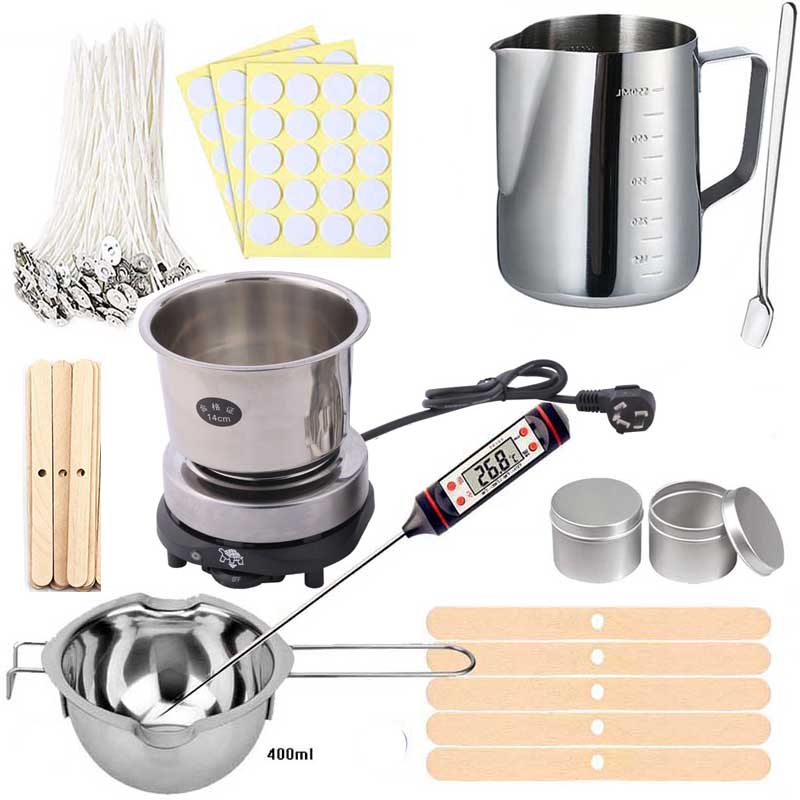 Candle Making Supplies Jars - Kit de fournitures de fabrication de