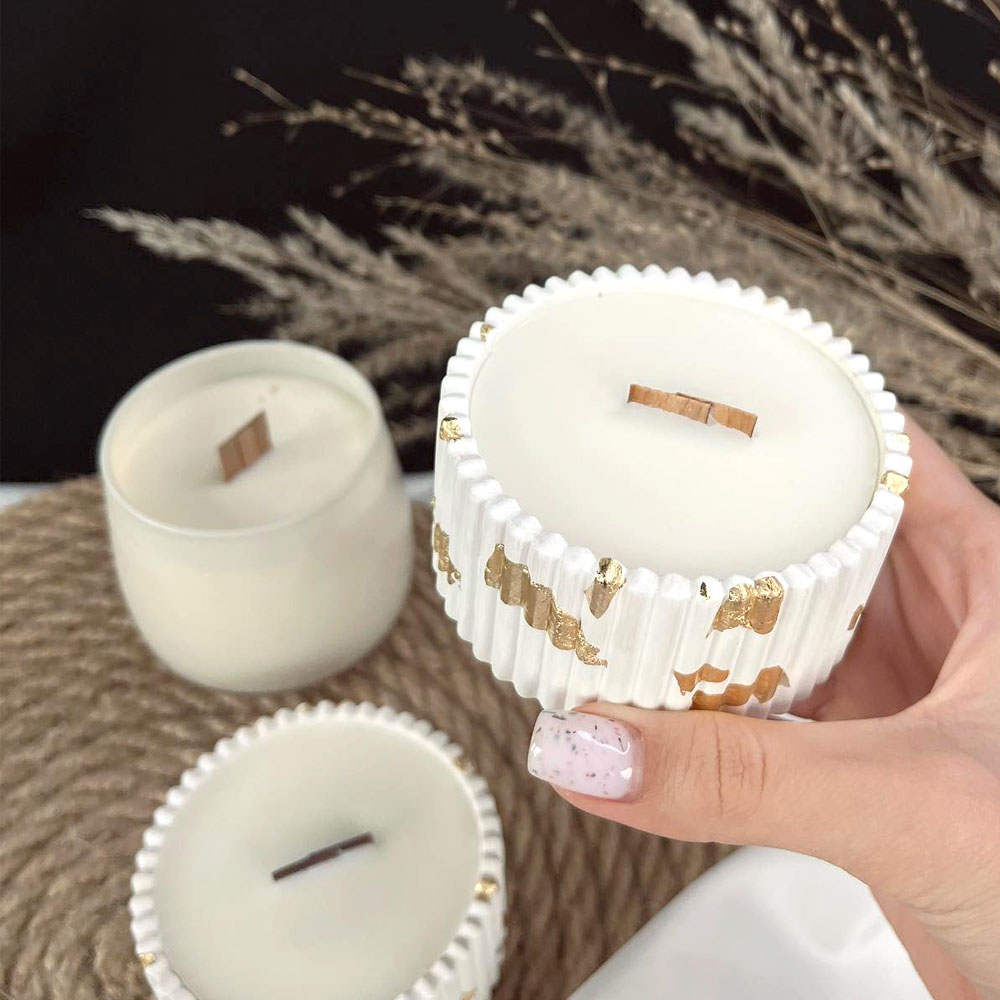 Candle Making Supplies Jars - Pot de bougie en béton, moule