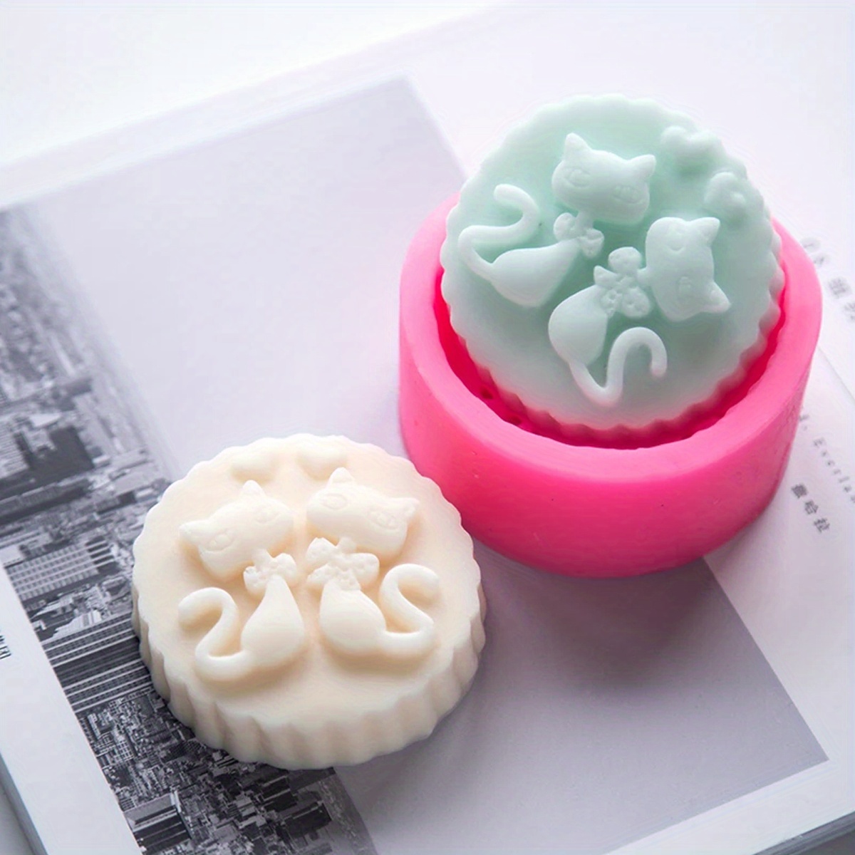 Candle Supplies Storage - Moule à savon en silicone en