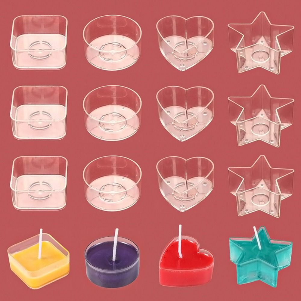 Candle Making Supplies Jars - 10 pièces bricolage Art lumière bougie