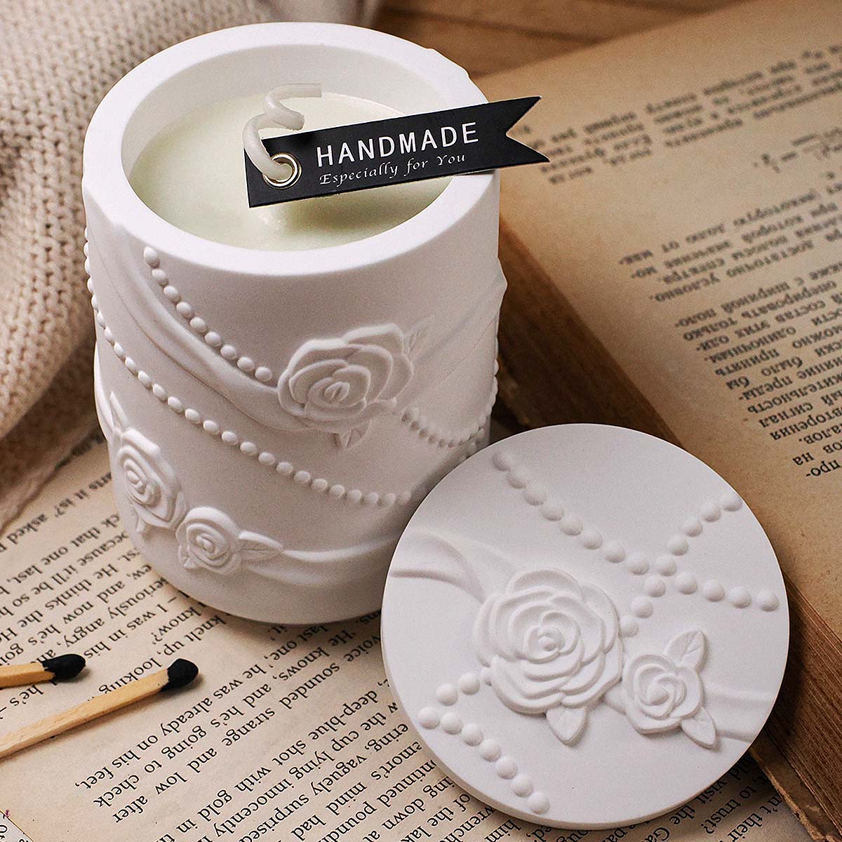 Pot de bougie en forme de fleu - Candle Making Supplies Jars avis et prix