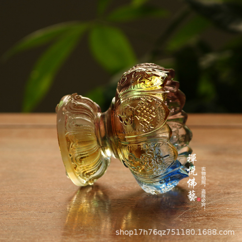 Support de Bougie Bouddhiste e - Candle Glass Supplies avis et prix