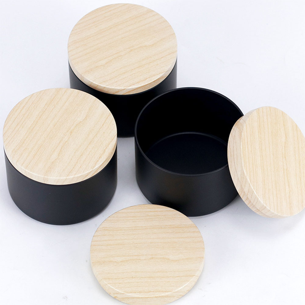 Pots de bougies noirs de 4oz,  - Candle Making Supplies Jars avis et prix