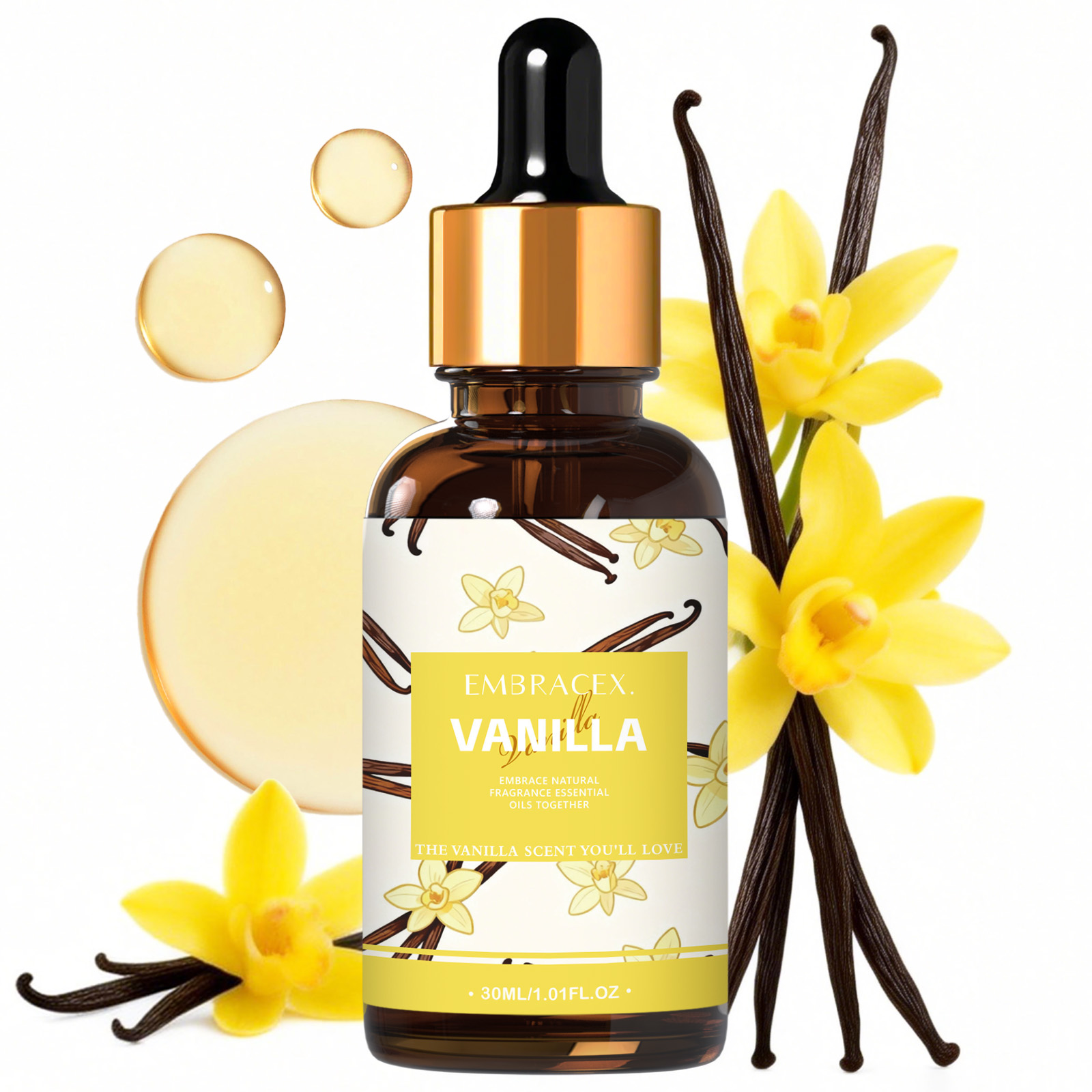 Huile essentielle de vanille 3 - Candle Supplies Free Shipping avis et prix