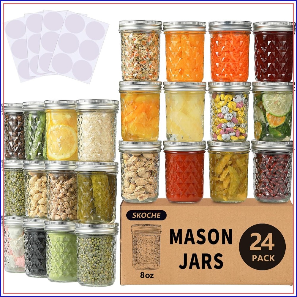 Bocaux Mason de 8 oz, lot de 2 - Mason Jar 8Oz avis et prix