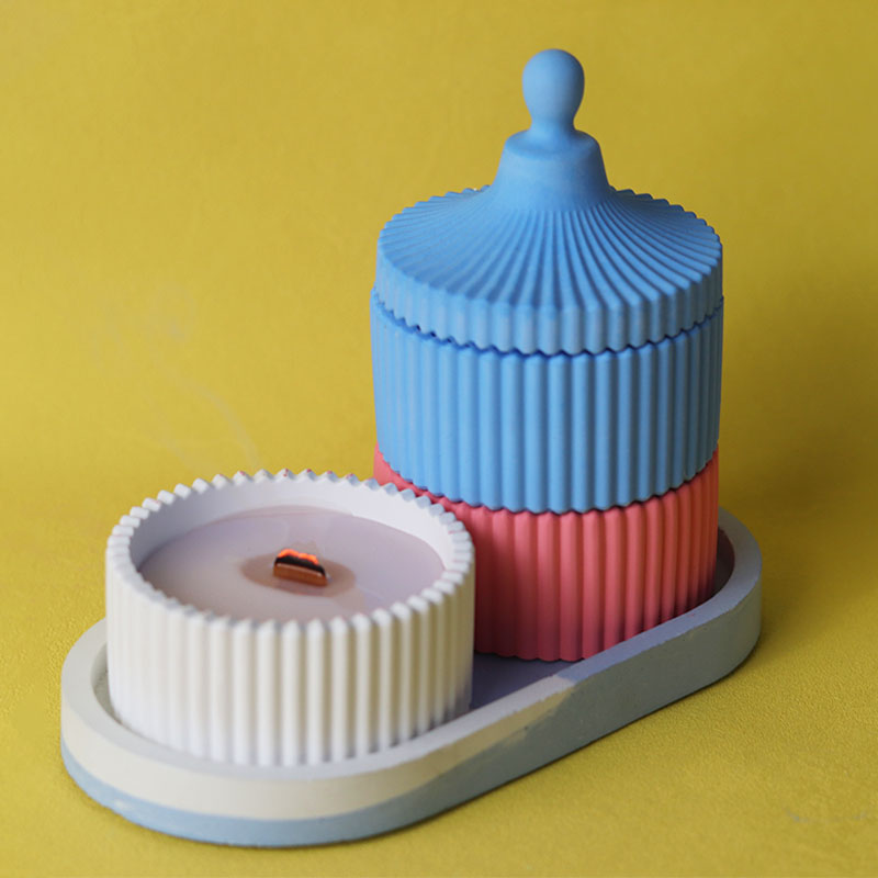 Pot de bougie en béton, moule  - Candle Making Supplies Jars avis et prix