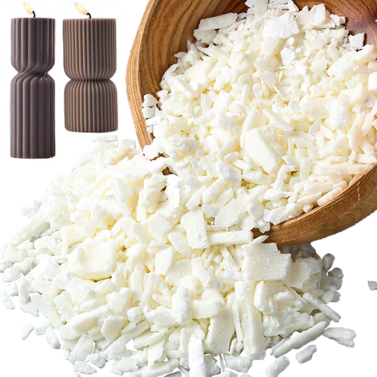 Cire de soja blanche Pure de 1 - Candle Making Supplies Usa avis et prix