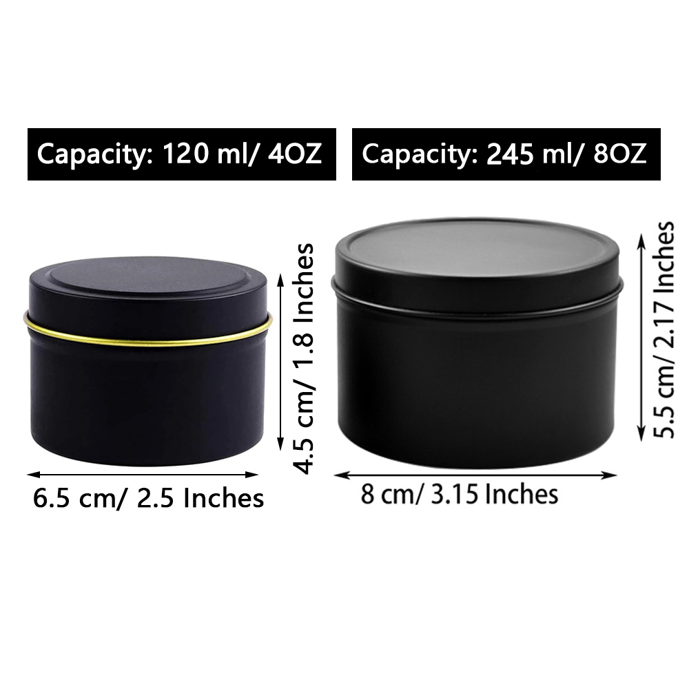 Boîtes de bougies avec couverc - Candle Making Supplies Jars avis et prix