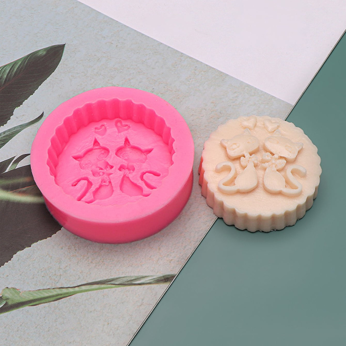 Moule à savon en silicone en f - Candle Supplies Storage avis et prix
