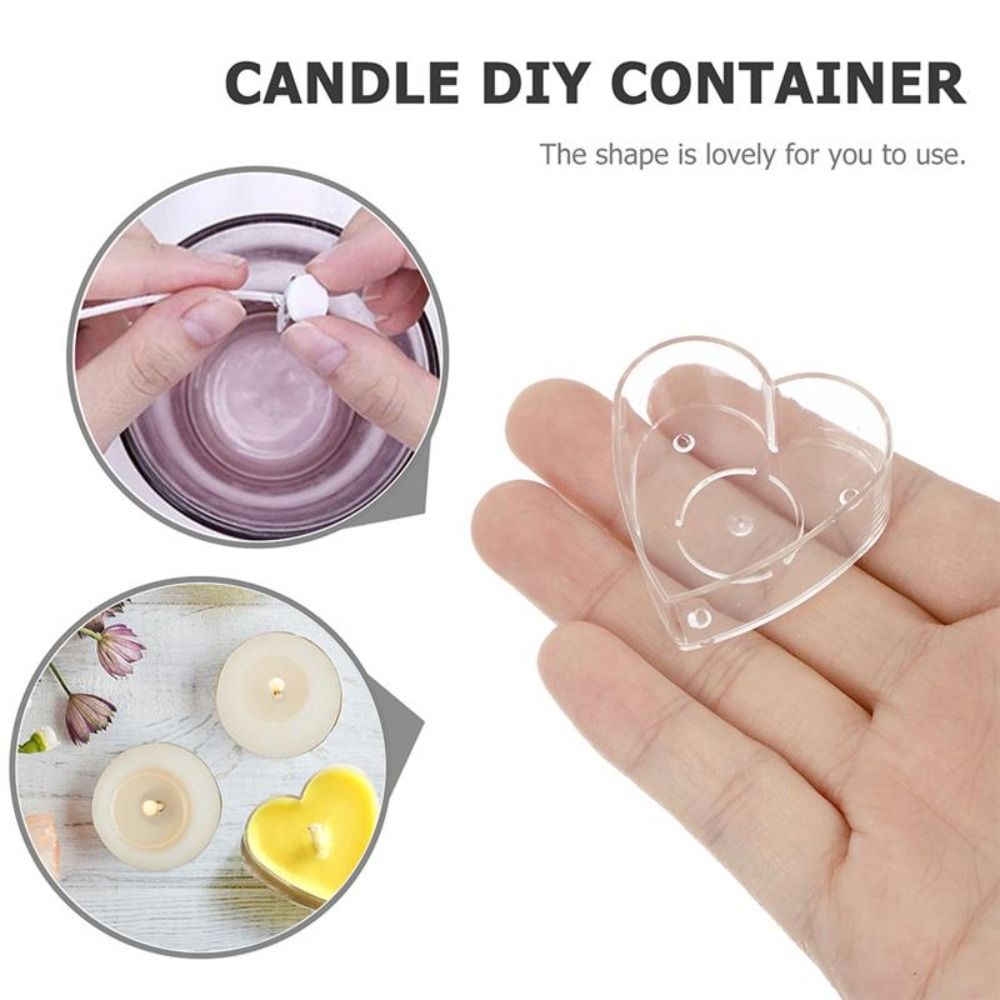 10 pièces bricolage Art lumièr - Candle Making Supplies Jars avis et prix