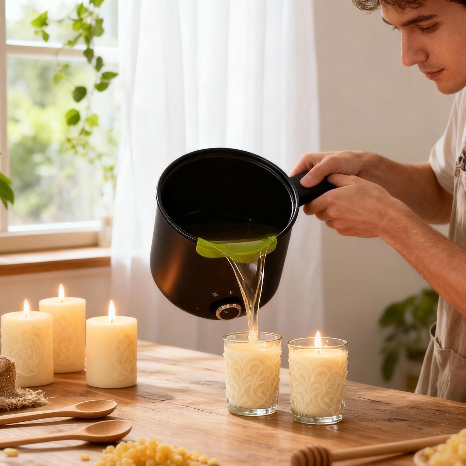 Pot à fondue électrique en aci - Candle Supplies Storage avis et prix