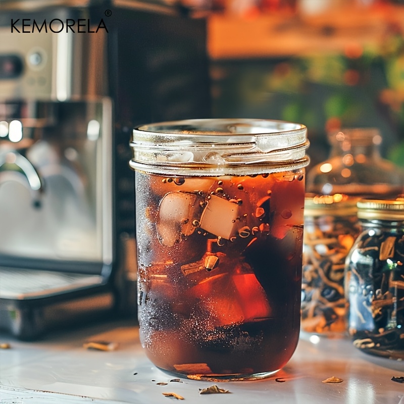 KEMORELA Mason pots 350ML avec - Mason Jar 8Oz avis et prix